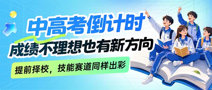 中高考倒计时不必焦虑!成绩不理想也有新方向,广州新华助你开启多元技能之路 中高考倒计时不必焦虑!成绩不理想也有新方向,广州新华助你开启多元技能之路
